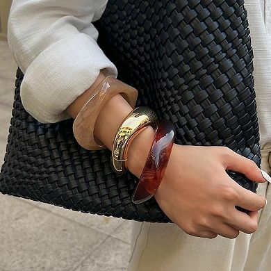 Chunky Resin Cuff Bangles