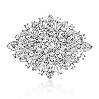 Classic Crystal Brooch
