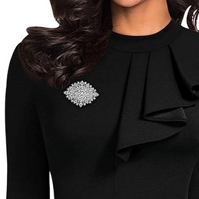 Classic Crystal Brooch