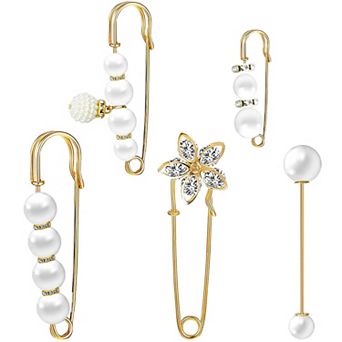 Crystal Sweater Clip Pins