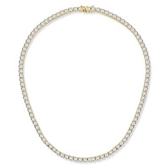 Cubic Zirconia Tennis Necklace