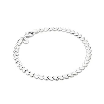 Classic Heart Link Bracelet