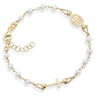 Cross Charm Bracelet