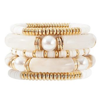 Curved Stretch Bracelet Set