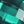 Silver Tone Green
