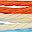Beige Orange Multi