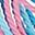 Light Blue Blue Pink