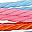 Light Blue Pink Orange