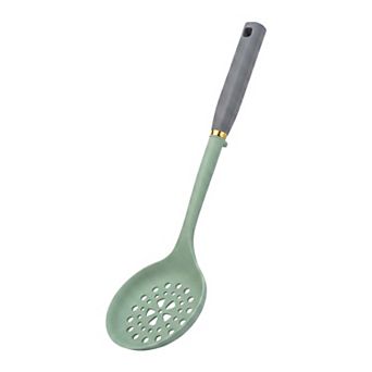 1 pc Silicone Cooking Spoon Non Stick Safe Heat Resistant Ergonomic Kitchen Utensil for Home Cooking