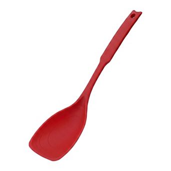 1 pc Cooking Spoon Silicone Safe for Non Stick Cookware Heat Resistant Spoon Utensil for Home