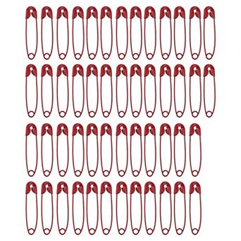 50 pc Safety Pins Iron for Craft Badge DIY