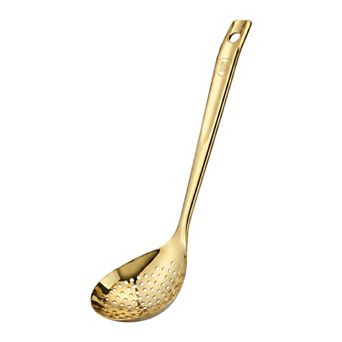 1 pc Stainless Steel Cooking Spoon Heat Resistant Safe for Non Stick Cookware Ideal for Cooking