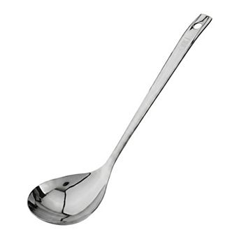 1 pc Stainless Steel Cooking Spoon Heat Resistant Safe for Non Stick Cookware Ideal for Cooking