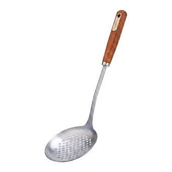 1 pc Cooking Spoon Stainless Steel Spoon for Non Stick Cookware Heat Resistant Kitchen Spoon