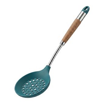 1 pc Cooking Spoon Silicone Spoon for Non Stick Cookware Heat Resistant Kitchen Spoon