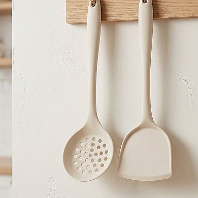 Cooking Utensil Set Silicone Kitchen Utensils Cooking Spoon for Non Stick Cookware 2Pcs