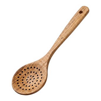 1 pc Cooking Spoon Wood Spoon for Non Stick Cookware Heat Resistant Kitchen Spoon