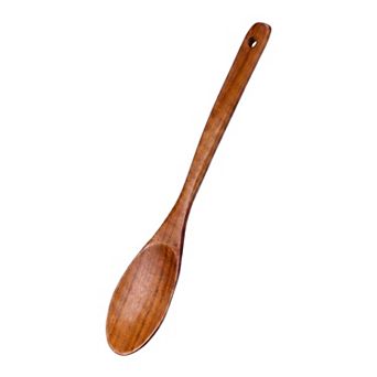 1 pc Wood Spoon Non Stick Safe & Heat Resistant Essential Kitchen Tool for Home Cooks