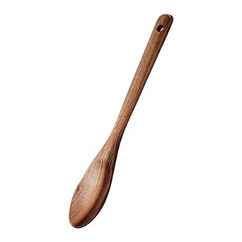 1 pc Wood Spoon Non Stick Safe & Heat Resistant Essential Kitchen Tool for Home Cooks