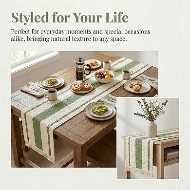 Table Runner for Kitchen Decor Birthday Decorations Farmhouse Polyester Kitchen Runner for Table