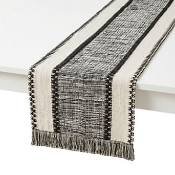Table Runner for Kitchen Decor Birthday Decorations Long Kitchen Runner with Tassel for Table Decor