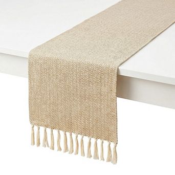 Table Runner for Kitchen Decor Birthday Decorations Long Washable Tassels Kitchen Runner for Kitchen