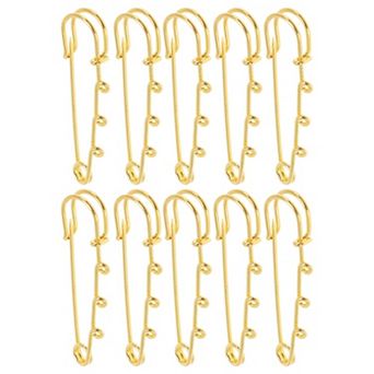 10 pc 3 Decorative Circles Pin 1.97"