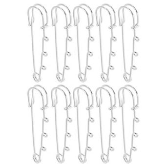 10 pc 3 Decorative Circles Pin 1.97"