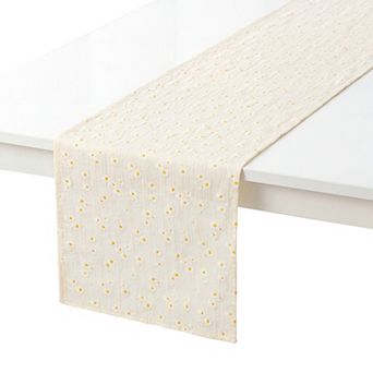 Table Runner for Kitchen Decor Birthday Decorations Cotton Kitchen Runner for Table Decoration