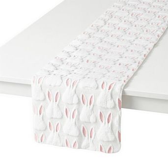 Table Runner for Kitchen Decor Birthday Decorations Rabbit Kitchen Runner for Dining Table