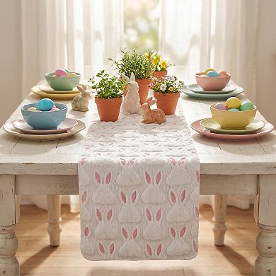 Table Runner for Kitchen Decor Birthday Decorations Rabbit Kitchen Runner for Dining Table