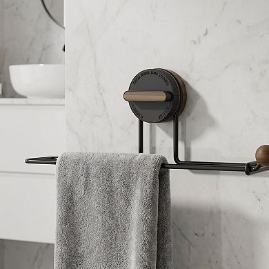 Wall Mount Paper Towel Holder Rustproof Under Cabinet Kitchen Towel Rack No Drilling for Kitchen