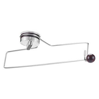 Wall Mount Paper Towel Holder Rustproof Under Cabinet Kitchen Towel Rack No Drilling for Kitchen