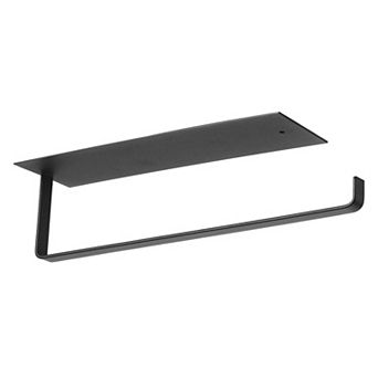 Wall Mount Paper Towel Holder Stainless Steel Under Cabinet Kitchen Towel Rack No Drilling