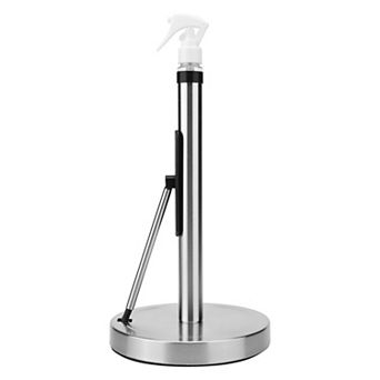 Paper Towel Holder Countertop Weighted Non Slip Base Paper Towel Dispenser