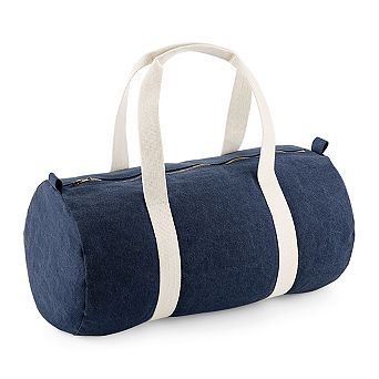 Bagbase Denim Barrel Bag