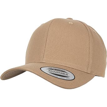 Flexfit By Yupoong 6 Panel Curved Metal Snap Cap