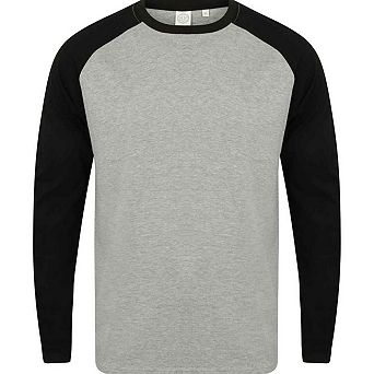 Skinni Fit Mens Long-Sleeved Baseball T-Shirt