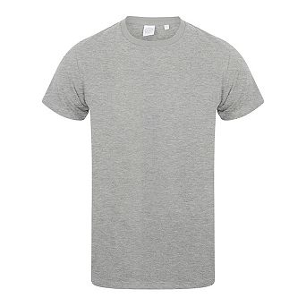 Skinni Fit Mens Feel Good Heather Cotton Stretch T-Shirt