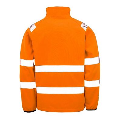 Result Genuine Mens Softshell Printable Safety Jacket