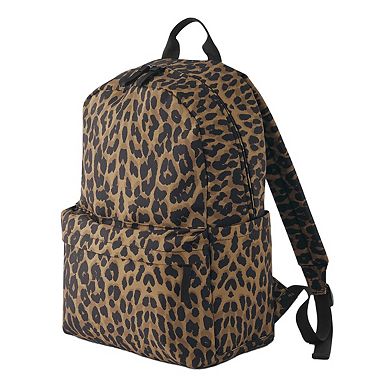 Bagbase Leopard Print Backpack