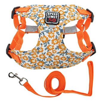 Puppy Dog Harness and Leash Set 1Set with Reflective Strip