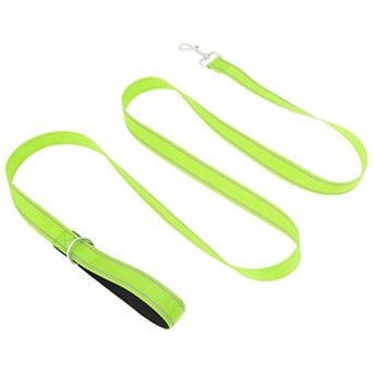 Reflective Dog Leash with Soft Padded Handle and Metal Hook 1 pc