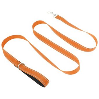 Reflective Dog Leash with Soft Padded Handle and Metal Hook 1 pc