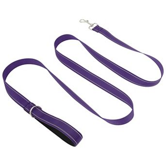 Reflective Dog Leash with Soft Padded Handle and Metal Hook 1 pc