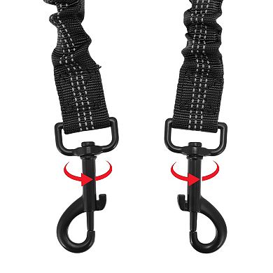 Pet Double Dog Leash Reflective with Ease 360° Swivel 1Pc