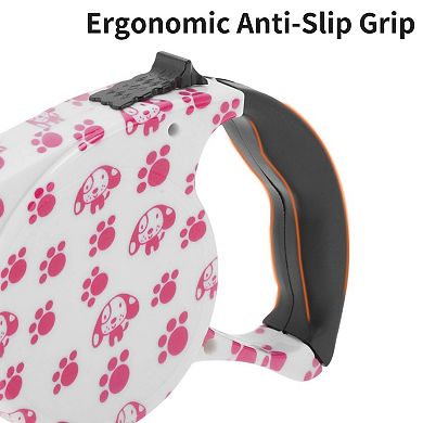Retractable Pet Leash with Ergonomic Handle 1Pc
