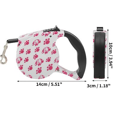 Retractable Pet Leash with Ergonomic Handle 1Pc