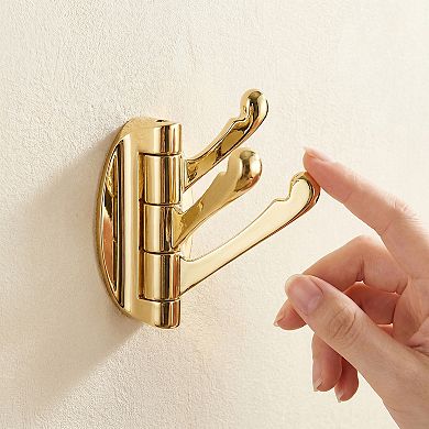Utility Hooks 2 Pcs Metal Durable Hooks Wall Hooks for Hanging Multi Purpose 3in1 Hooks for Kitchen
