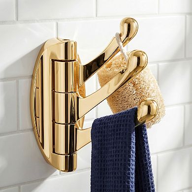 Utility Hooks 2 Pcs Metal Durable Hooks Wall Hooks for Hanging Multi Purpose 3in1 Hooks for Kitchen